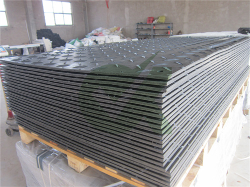 Superior impact strength mud hdpe temporary trackway sheet